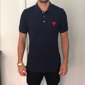 Guess Navy Polo Shirt